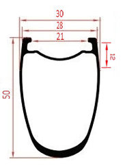 gravel bike rim profile