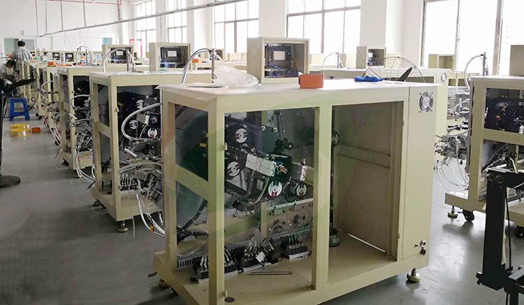real picture of battery winding machine 