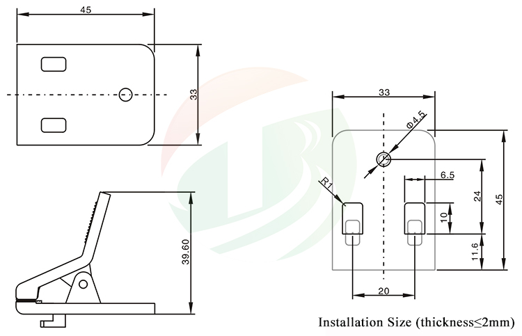 pouch battery cell clip 