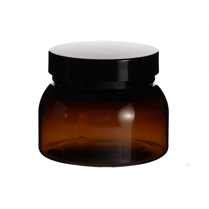 50ml Plastic PET Amber Jars Thick Wall Amber Jars with Lid 50ml Plastic PET Amber Jars Thick Wall Amber Jars with Lid