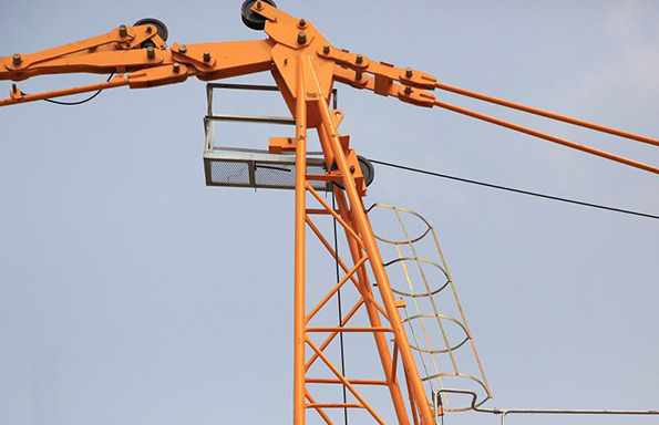 High Efficiency assembling Hammerhead Tower Crane