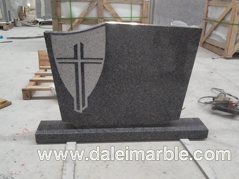 New G654 Cross Gravestone