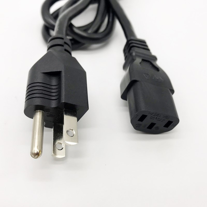  PC Monitor IEC AC Power Cord