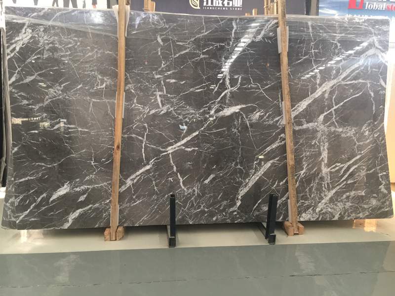 New Grigio Carnico Grey Marble Slab Interior Floor New Grigio Carnico Grey Marble Slab Interior Floor
