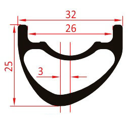 asymmetric 29er mtb rim asymmetric 29er mtb rim