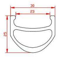 bmx carbon rim profile