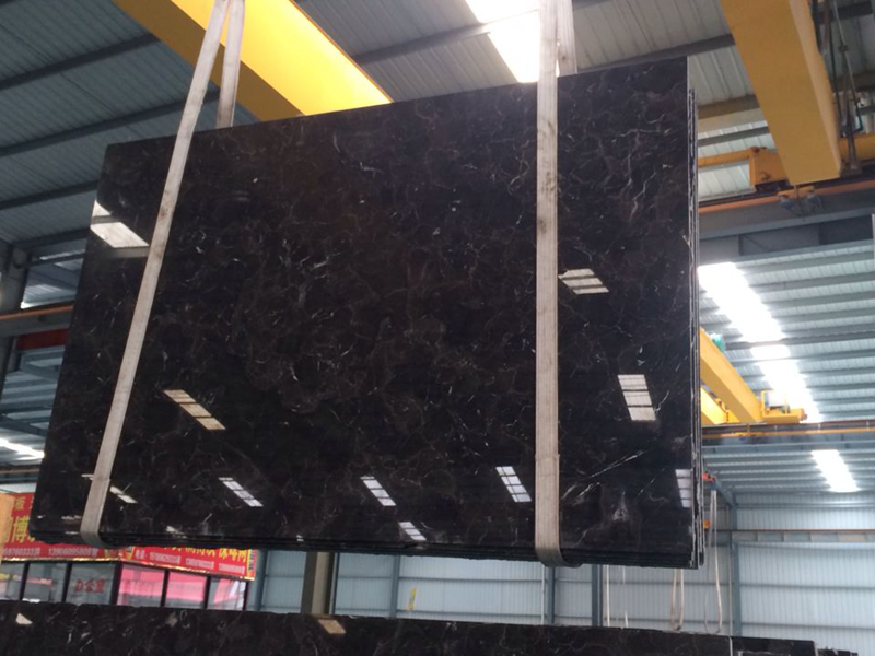 Emperador Dark Marble Slab Tile