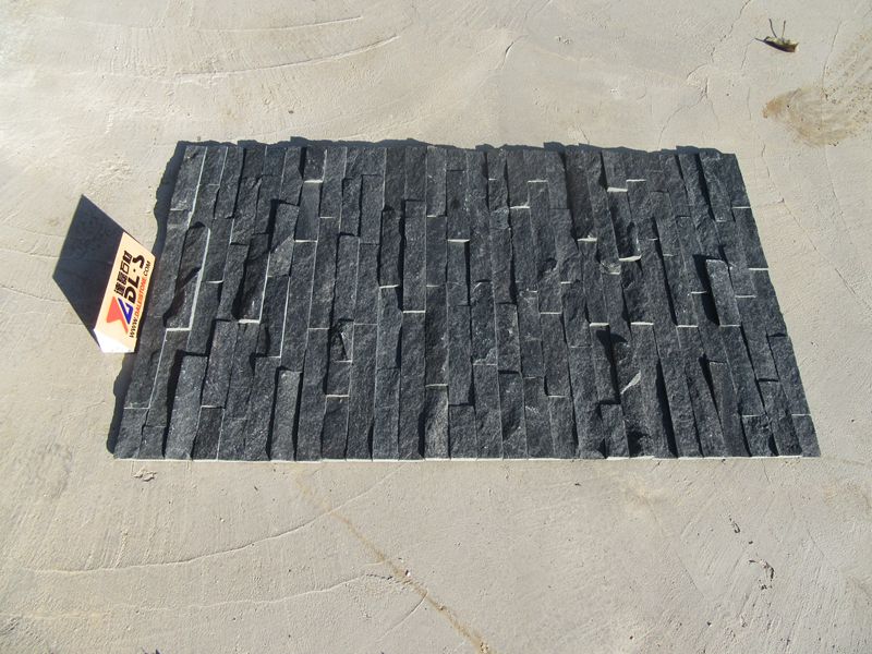 Black Quartzite Cultured Stone