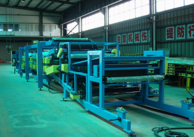 EPS steel Laminating sandwich panel machine