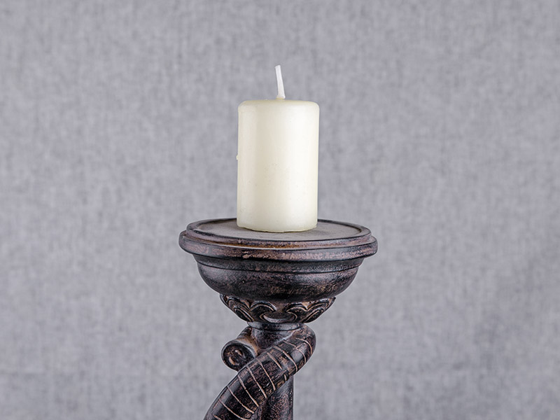 elephant trunk candle holder