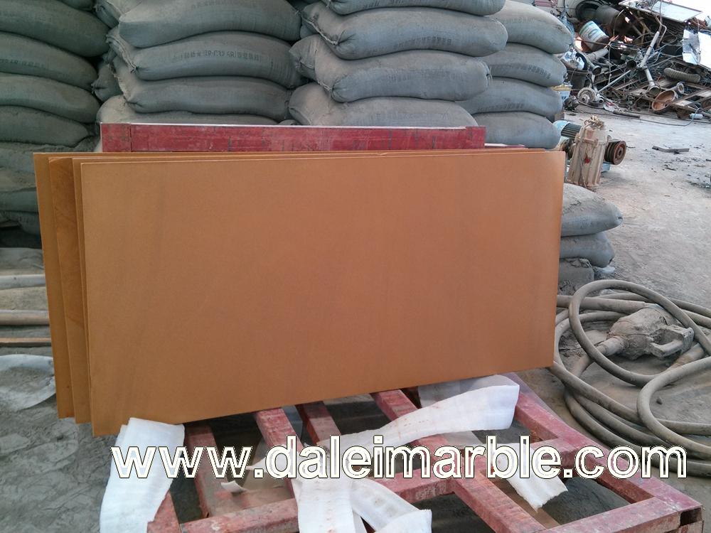 Yellow Sandstone Road Paving Tile