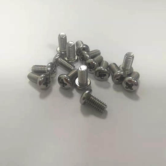 stainless steel pan head machine screws