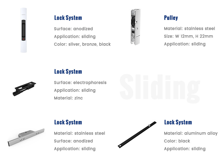 sliding window accessories