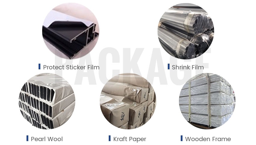 aluminium profiles package