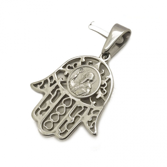 hamsa hand pendant