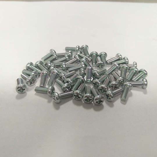 M3x8mm pan head machine screws