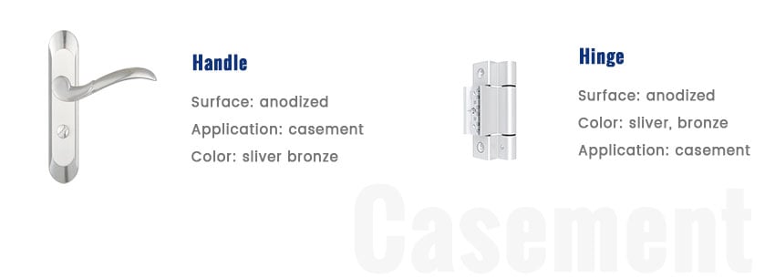 casement door accessories