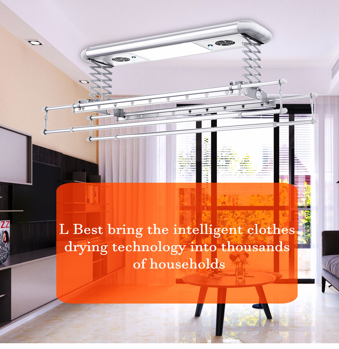Intelligent electric drying rack Intelligent electric drying rack