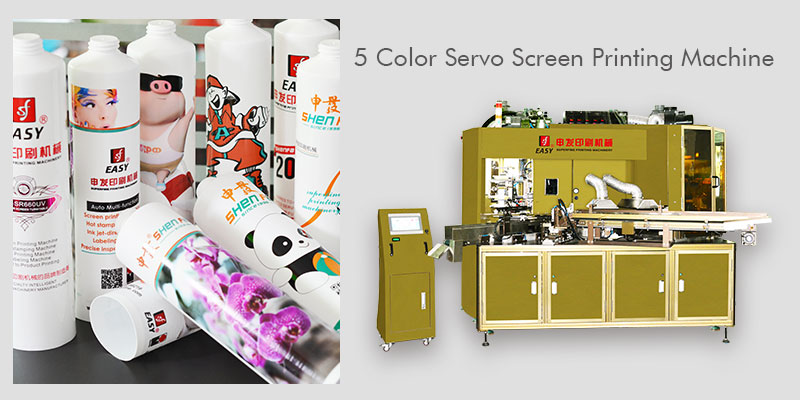 5 Color Servo Screen Printing Machine 