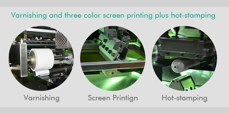 varnishing screen printing hot-stamping 