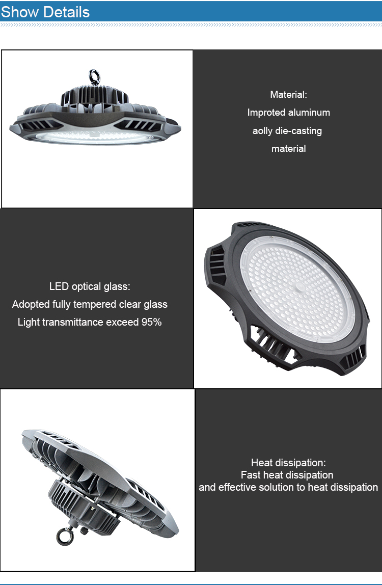 aluminum die casting led high bay lights housing