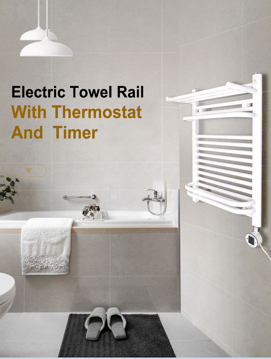 wall mounted towel rack