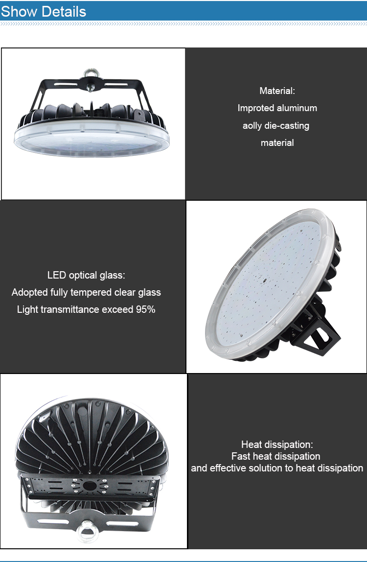 150 w led high bay lights housings