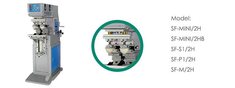 2-head 1 color pad printing machines 2-head 1 color pad printing machines
