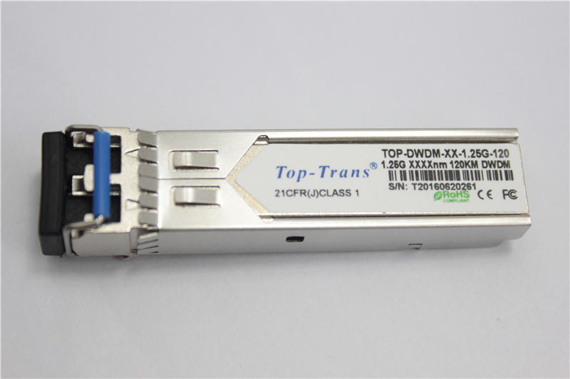 WDM SFP 1.25gbps 120km DWDM