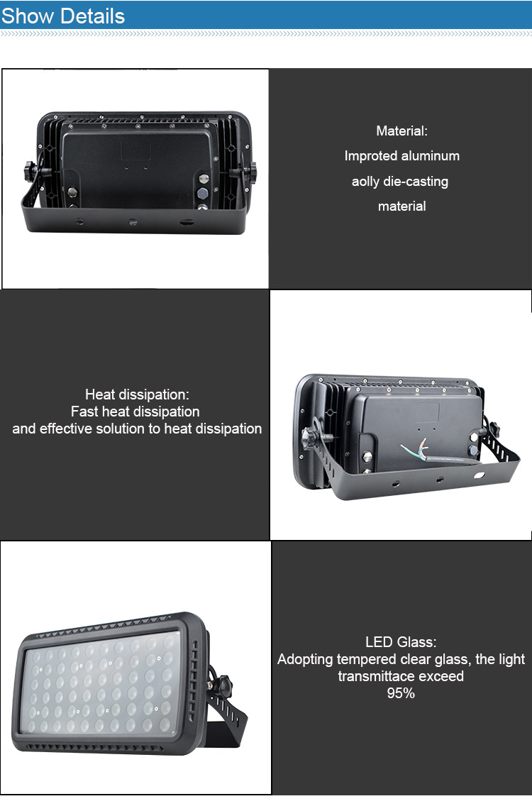 led flood lights housing