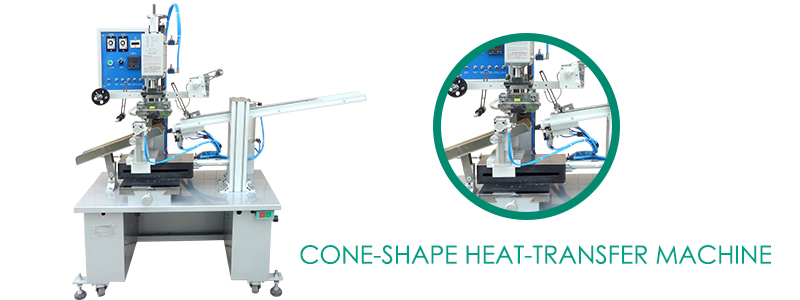 Cone-shape heat-transfer machine