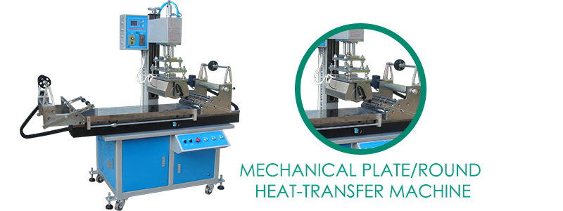 Mechanical plate/round heat-transfer machine
