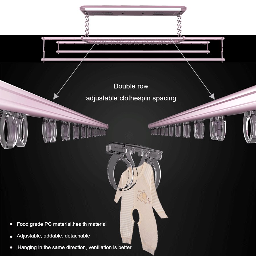 ceiling mounted cloth drying rack