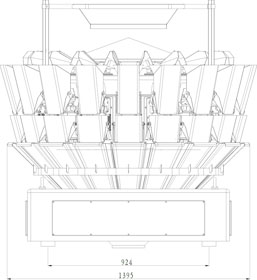 High speed weighing