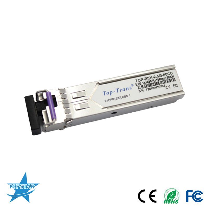 2.5G BIDI 80km SFP