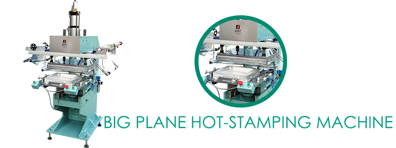 Big plane hot-stamping machine