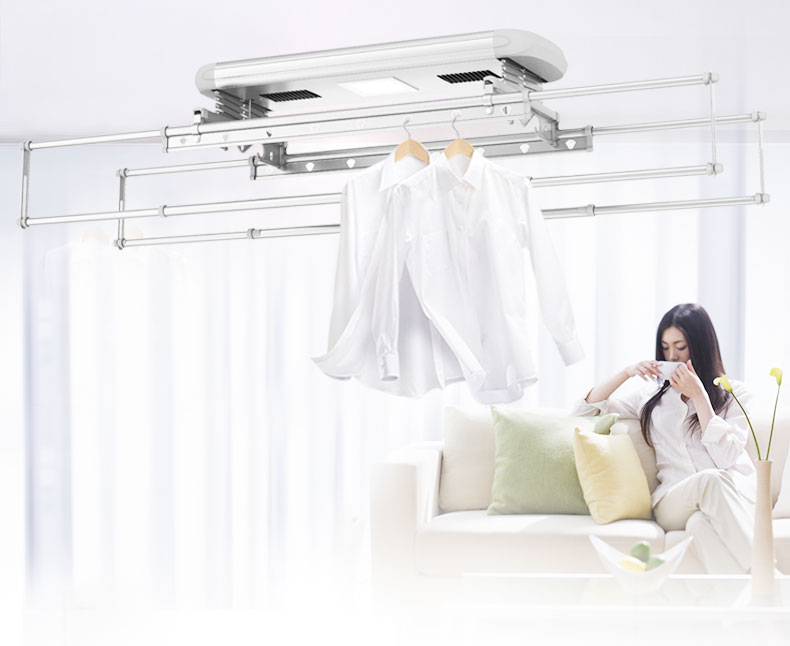 Automatic Ceiling Clothes Drying Rack