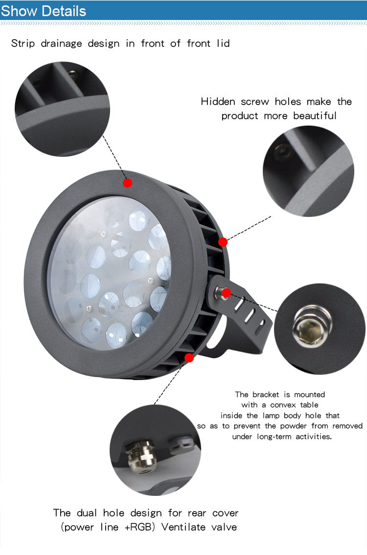 aluminum led lights housings