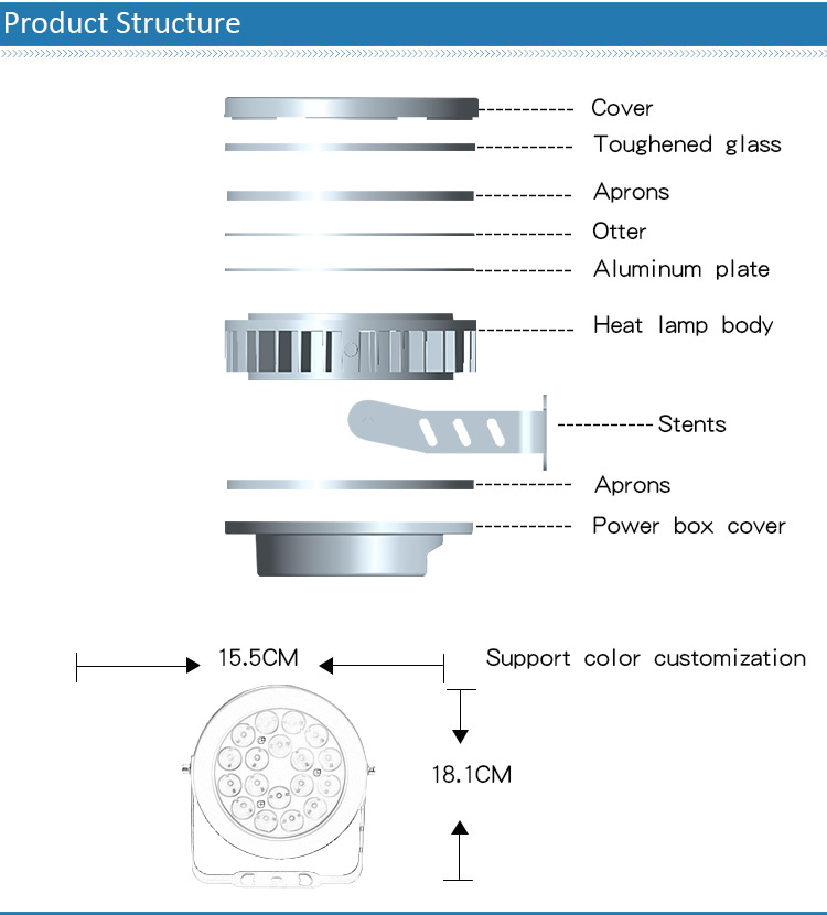 die cast lighting housing