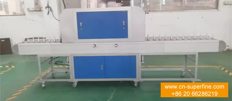 UV oven machine for glass bottle