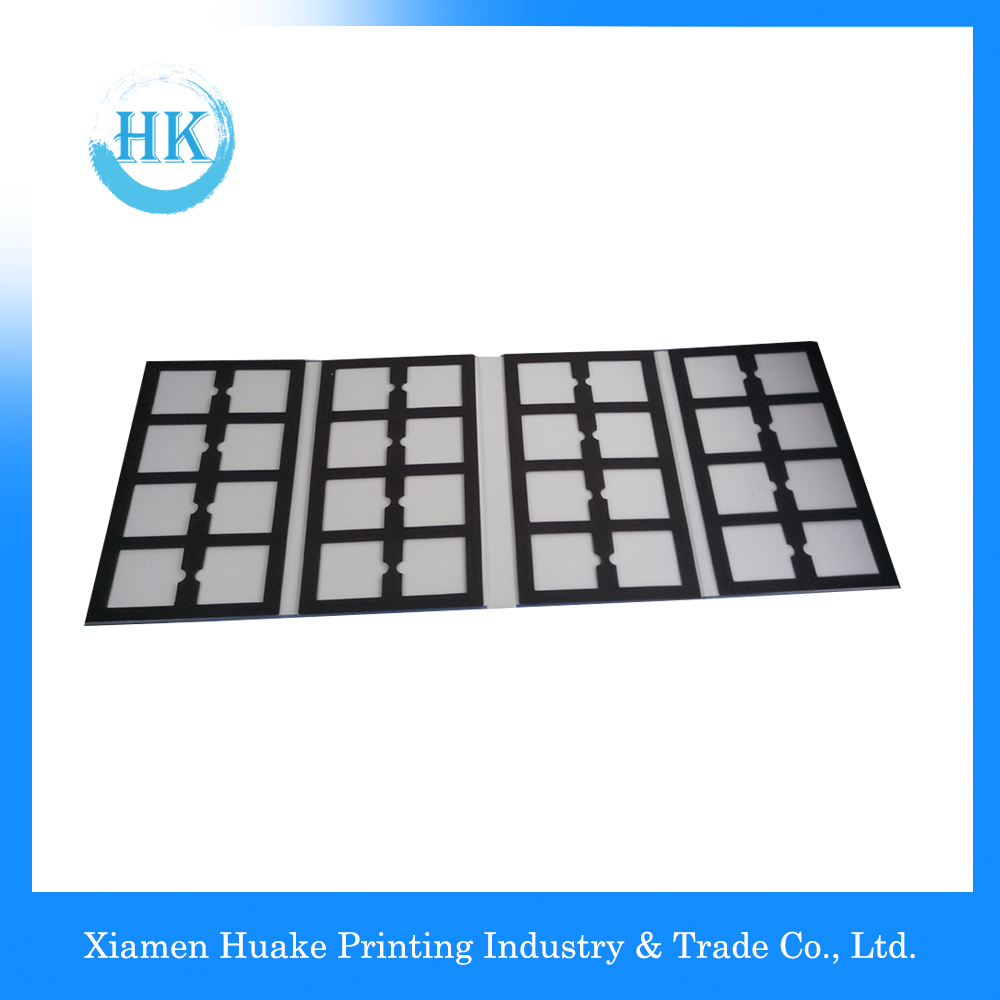 Hardcover 4 Foldable Card Specimen Holder Hardcover 4 Foldable Card Specimen Holder