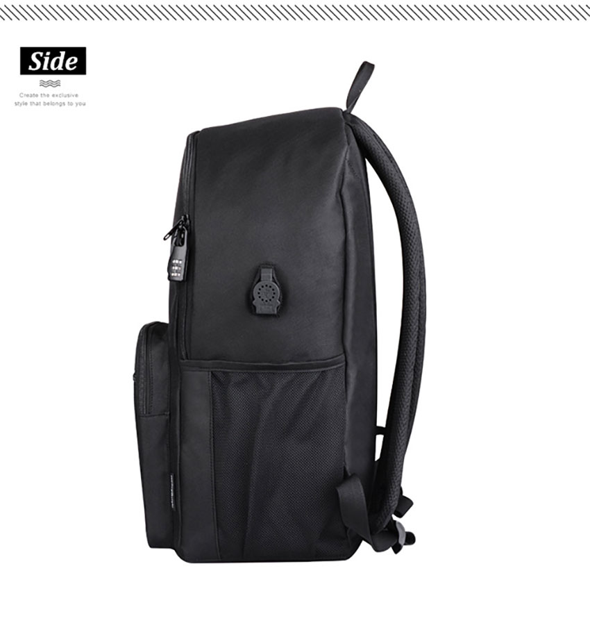 Mobile Phone Charging Solar Panel Powered Backpack side Mobile Phone Charging Solar Panel Powered Backpack side