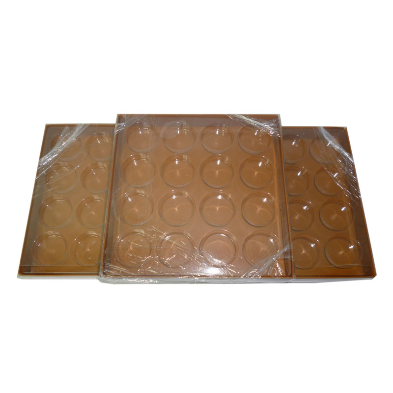 Custom printed paper folding carton for truffles
