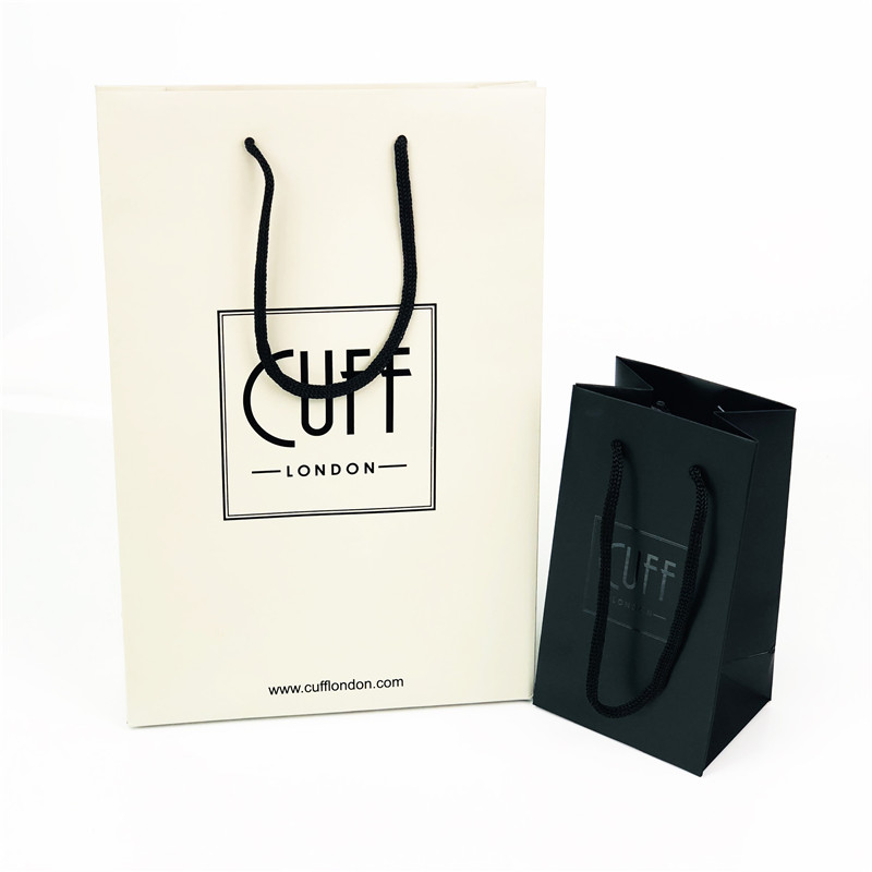 Matt laminated Paper Bags with Handle