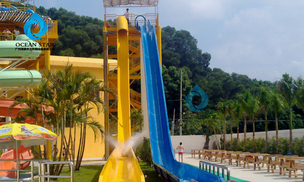 high-speed water slide