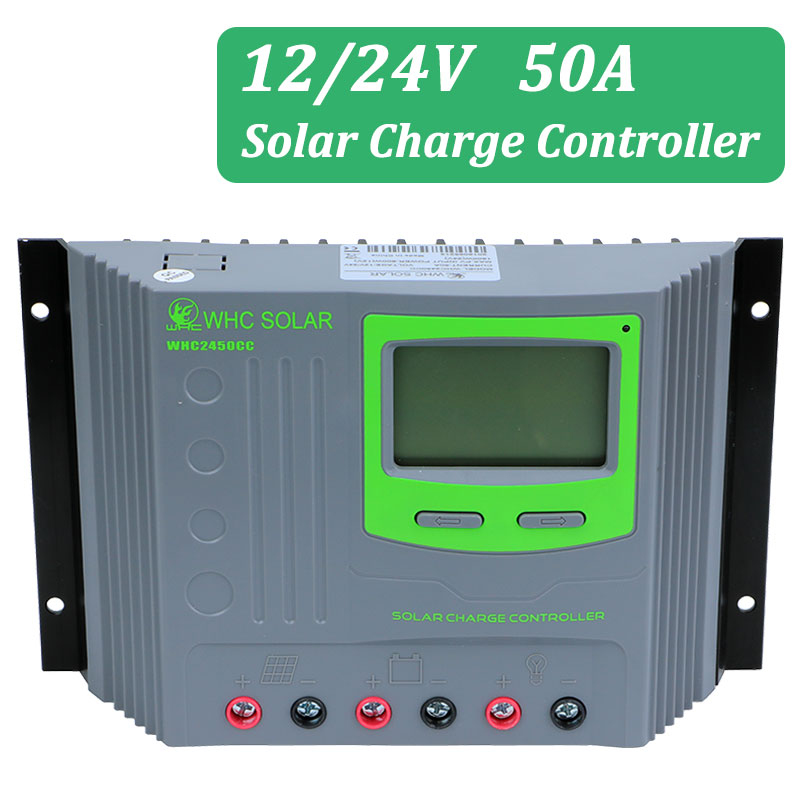 50A 12V 24V PWM Solar Panel Power Charge Controller 50A 12V 24V PWM Solar Panel Power Charge Controller