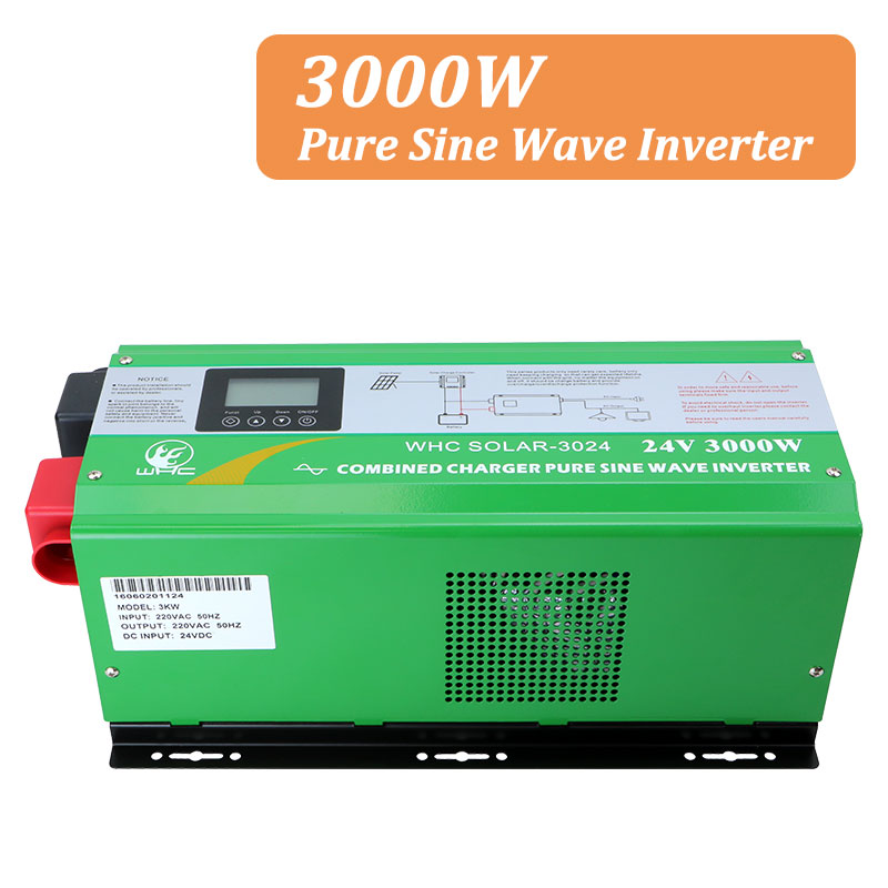 3000W Low Frequency 24V 48V DC To 220V AC Pure Sine Wave Off Grid Solar Power Inverter For Home