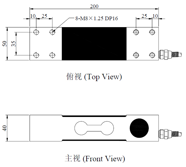 steel alloy load cell NA21