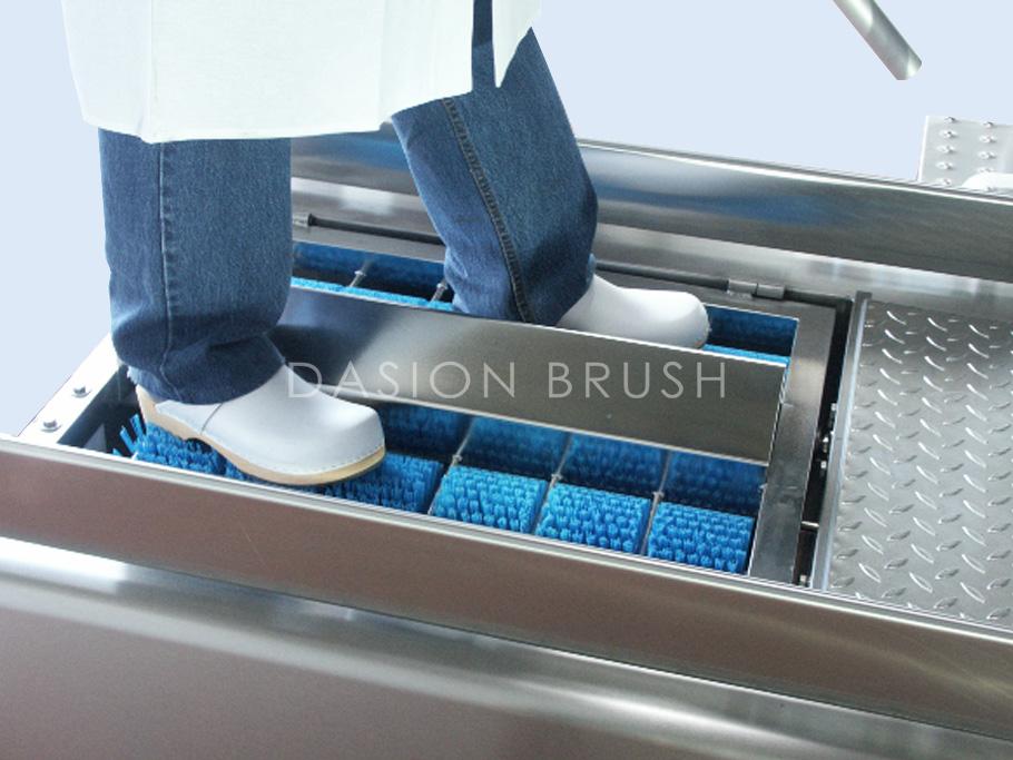 sole cleaning machine brush