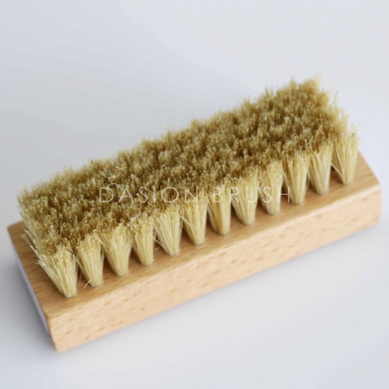 Pig Hair Shoe Polish Brush